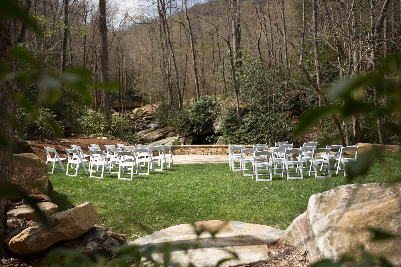 Get Married at Diamond Falls Preserve in Hendersonville, NC